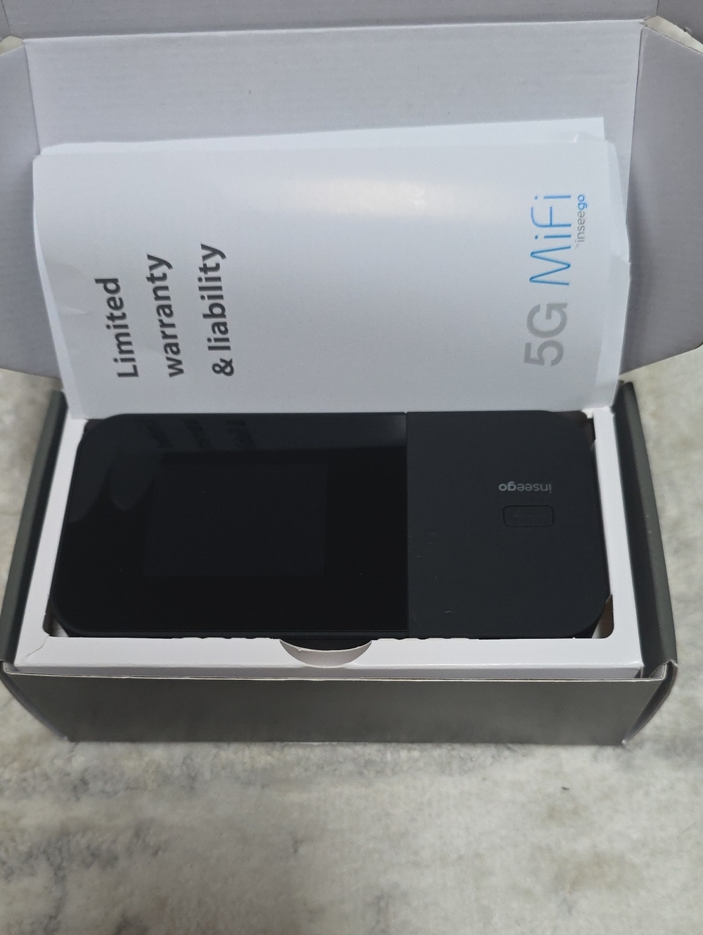 5G MiFi Mobile Hotspot - Black